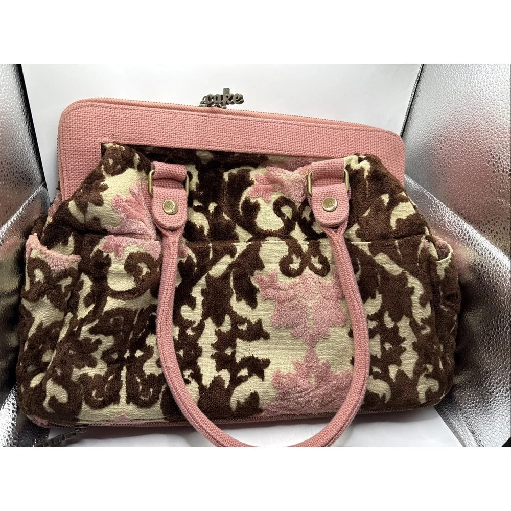 Cake by Petunia Satchel Pickle Bottom Society Large Purse Bag Gym Travel Diaper
